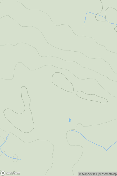 Thumbnail image for Whitwell Hill [The River Tees to The Wash] showing contour plot for surrounding peak